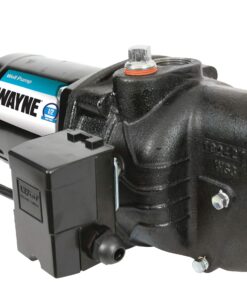 WAYNE SWS50-1/2 HP Cast Iron Shallow Jet Well Pump - Up to 375 Gallons Per Hour - Heavy Duty Shallow Well Pump