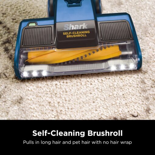 Shark HV343AMZ Rocket Corded Stick Vacuum with Self-Cleaning Brushroll, Lightweight & Maneuverable, Perfect for Pet Hair Pickup, Converts to a Hand Vacuum, Crevice Upholstery Tools, Blue/Silver - Image 7