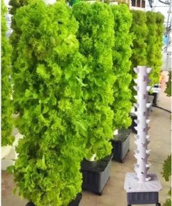 BTURYT 15 -Story Hydroponic and 45 Holes, Hydroponic Culture, Hydroponic Culture Kit, Vegetable Plants Tower, Gift for Gardening Lovers