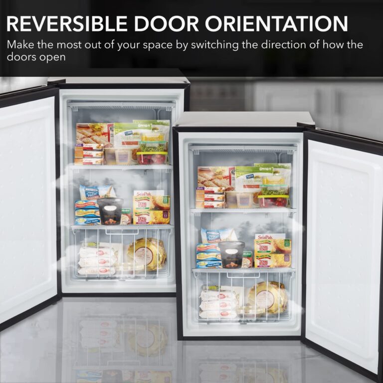 Whynter CUF-301SS Upright Freezer, 3 Cubic Feet, Stainless Steel - Image 4
