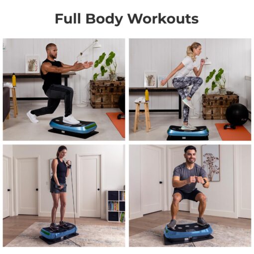 Lifepro Rumblex 4D Vibration Plate Exercise Machine with Triple Motor Oscillation, Linear, and Pulsation – Advanced 4D Vibration Technology for Whole Body Fitness, Weight Loss and Recovery at Home - Image 3