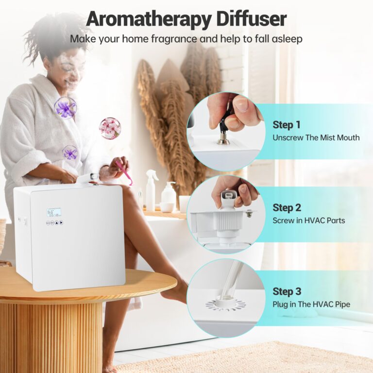 Smart Scent Air Machine for Home, 5000 Sq.Ft Coverage Waterlesss Essential Oil Diffuser with Cold Air Tech 1000ML Hotel Collection Difuser for Large Room, Hotel, Spa, Office - Image 3