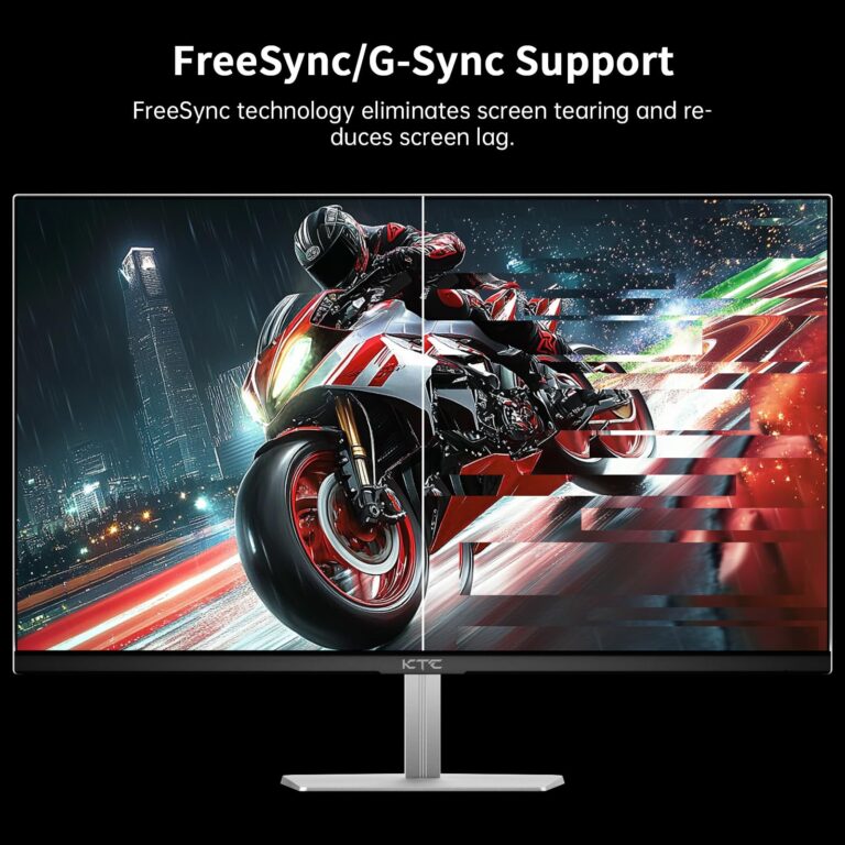 KTC 24.5 Inch 400Hz Gaming Monitor, FHD 1080P 240Hz Computer Monitor, Fast IPS, FreeSync/G-Sync Compatible, HDR400, DisplayPort x2 HDMI x2, VESA, Tilt Adjustable,H25X7 - Image 6
