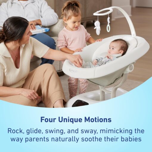Graco SmartSense Baby Swing with Cry Detection Technology - Image 3