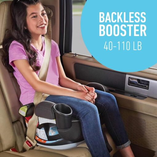 Graco Grows4Me 4-in-1 Car Seat, Convertible Infant to Toddler Car Seat and Booster, West Point Design, for 10 Years of Safe, Comfortable Journeys - Image 4