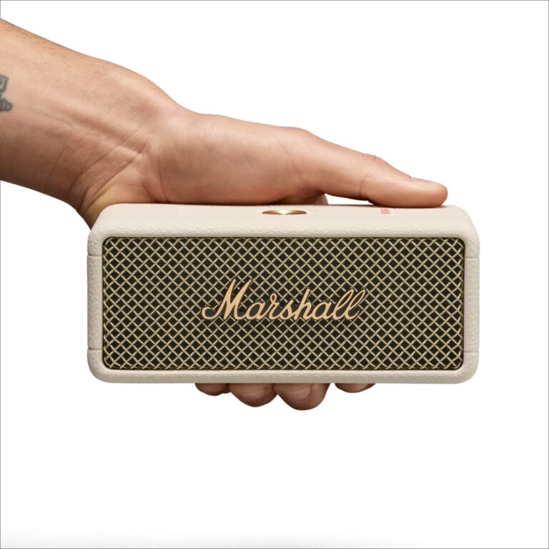 Marshall Emberton III Portable Bluetooth Speaker - Cream - Image 9