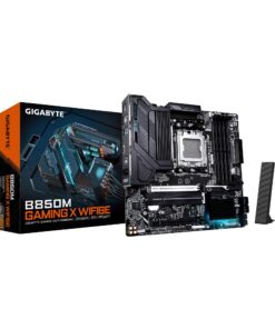 GIGABYTE B850M Gaming X WIFI6E AMD AM5 LGA 1718 Motherboard, mATX, DDR5, 2X M.2, PCIe 5.0, USB-C, WIFI6E, 2.5GbE LAN, EZ-Latch, 5-Year Warranty