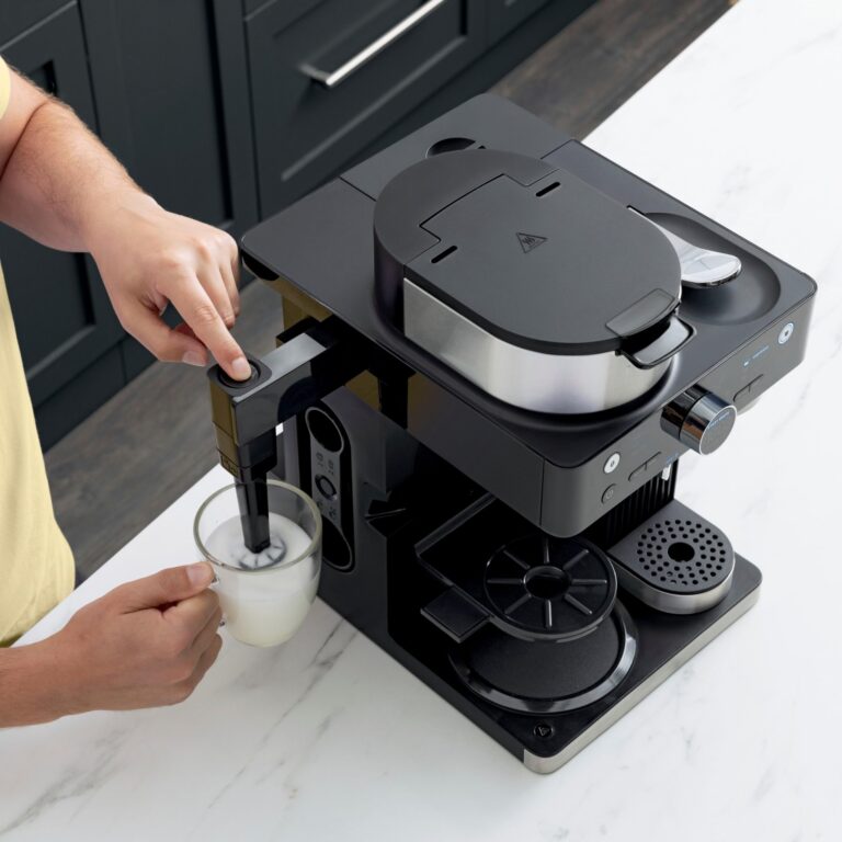 Ninja CFN602 Espresso & Coffee Barista System with Ristretto Function, Single-Serve Coffee, Compatible with Nespresso Capsule, 12-Cup Carafe, Built-in Frother, Cappuccino & Latte Maker (Renewed) - Image 6