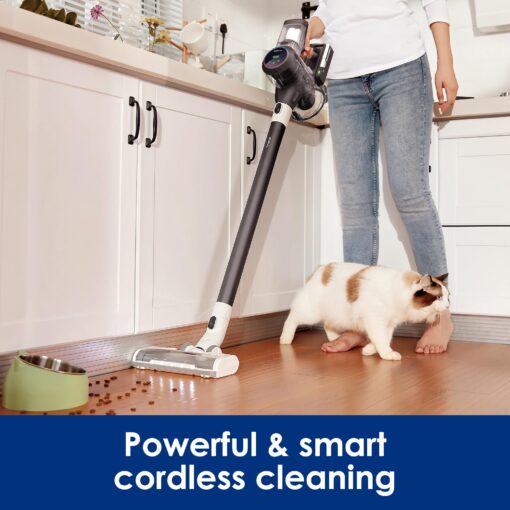 Tineco Pure ONE S11 Cordless Vacuum Cleaner, Smart Stick Handheld Cleaner Strong Suction & Lightweight, Cordless Handheld Vacuum Deep Clean Hair, Hard Floor, Carpet, Car (Pure ONE S11 Grey) - Image 8