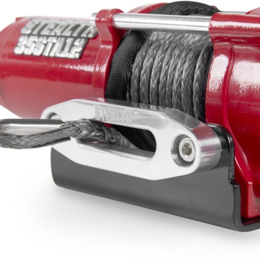 Stealth Winches 3500lb UTV ATV Winch, 12-Volt Electric Winch with 2 Wireless remotes with Synthetic Rope, Perfect for Off-Road Truck Towing Trailer Winch, Portable Winch, Mounting Plate, 12V Winches - Image 2