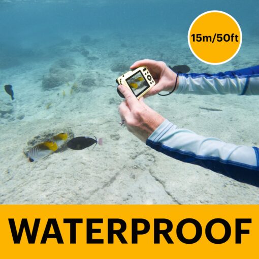 Kodak Pixpro WPZ2 - Compact Digital Camera 16M Pixels, Waterproof to 15m, Shockproof, Video 720p, LCD Screen 2.7 - Li-ion Battery, White - Image 8