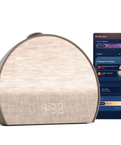 Hatch Restore 3 Sunrise Alarm Clock, Sound Machine, Smart Light (Cocoa) - White Noise, Screen-Free Sleep Routine