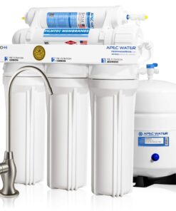 APEC Water Systems Ultimate RO-Hi Top Tier Supreme Certified High Output Fast Flow Ultra Safe Reverse Osmosis Drinking Water Filter System