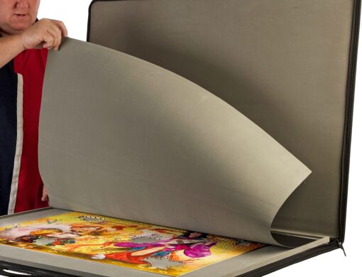 jigthings – Jigsort 1500 – Jigsaw Puzzle Board with Carry Case for Puzzles up to 35.5" x 25.5". Saves and Stores Most 1500 Piece Puzzles - Image 3