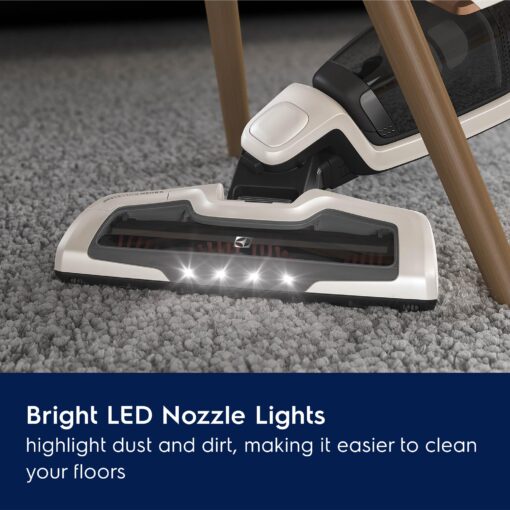 Electrolux Ergorapido Cordless 2-in-1 Vacuum Cleaner with High Suction Power and 180-Degree EasySteer Mobility, 48-Minute Run Time, 2 Power Modes, Satin White - Image 6