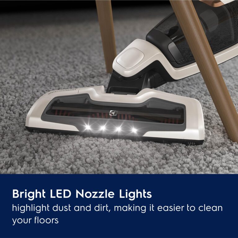 Electrolux Ergorapido Cordless 2-in-1 Vacuum Cleaner with High Suction Power and 180-Degree EasySteer Mobility, 48-Minute Run Time, 2 Power Modes, Satin White - Image 6
