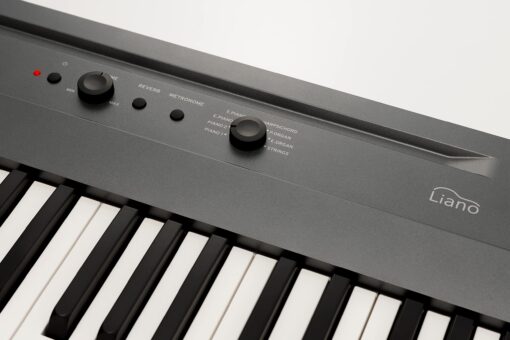 Korg Liano Portable 88-key Digital Piano w/ Semi-Weighted Keys, Bass Reflex Speakers and includes a Sustain Pedal & Power Adapter - Gray - Image 7