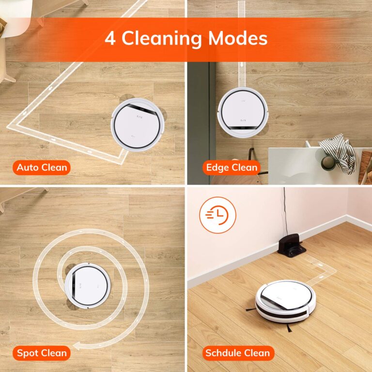 ILIFE V3s Pro Robot Vacuum Cleaner, Tangle-free Suction , Slim, Automatic Self-Charging Robotic Vacuum Cleaner, Daily Schedule Cleaning, Ideal For Pet Hair，Hard Floor and Low Pile Carpet,Pearl White - Image 8