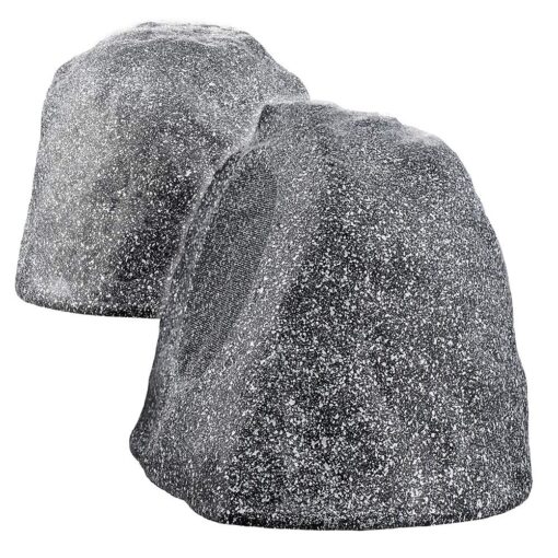 OSD 8" Grey Outdoor Rock Speaker 200W Weather Resistant Passive Stereo Pair RX805 - Image 8