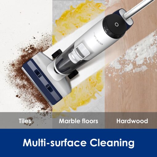 Tineco iFLOOR 5 Breeze Complete Wet Dry Vacuum Cordless Floor Washer, One-Step Cleaning for Hard Floors, Edge Clean, Auto Self-Cleaning, Lightweight & Cordless Design - Image 7