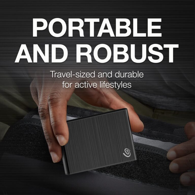 Seagate One Touch SSD 2TB External SSD Portable – Black, speeds up to 1030MB/s, 6mo Mylio Photo+ subscription, 6mo Dropbox Backup Plan​ and Rescue Services (STKG2000400) - Image 9