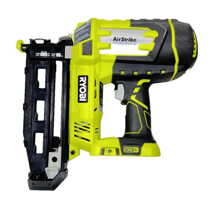 Ryobi 18V One+ Airstrike 16-Gauge 3/4"-2-1/2" Cordless Finish Nailer P325 - Battery & Charger Included - Image 6