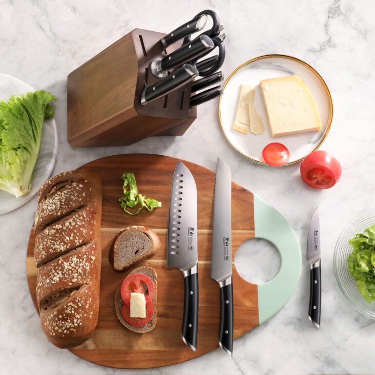 Cangshan HELENA Series German Steel Forged Knife Block Set (12-Piece, Black), Oprah's Favorite Things 2023 - Image 5