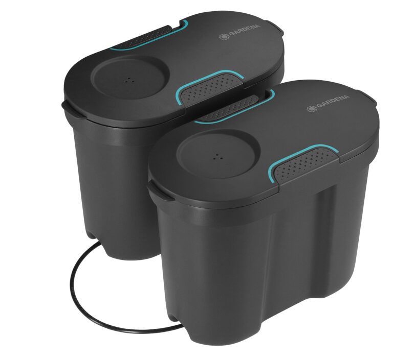 GARDENA (13301) Solar-Powered AquaBloom Irrigation Set with Water Tank: Solar-Powered Irrigation Set to Water up to 20 Potted Plants, Control w/ 14 Irrigation Programs - Image 3