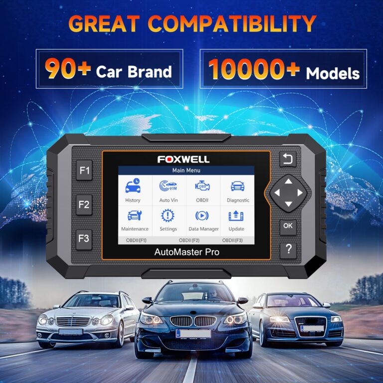 2025 FOXWELL NT614 Elite OBD2 Scanner with 5 Resets ABS Bleeding/SAS Calibration/Oil/EPB/Throttle, Upgrade of NT604 Code Reader Scan Tools, ABS SRS Engine Transmission Battery Test Car Scanner - Image 5