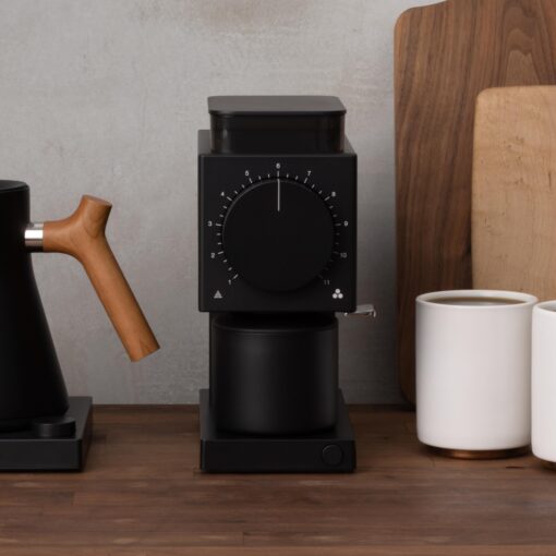 Fellow Gen 2 Ode Brew Grinder - Burr, Electric Coffee Bean Grinder with 31 Settings for Drip, French Press & Cold Brew - Small Footprint - Matte Black - Image 4