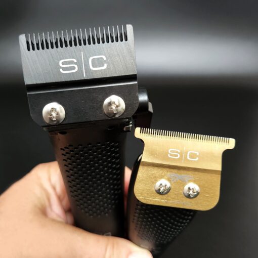 Stylecraft Rogue Professional 9V Magnetic Motor Cordless Clipper and Trimmer Combo Set Matte Gunmetal - Image 6