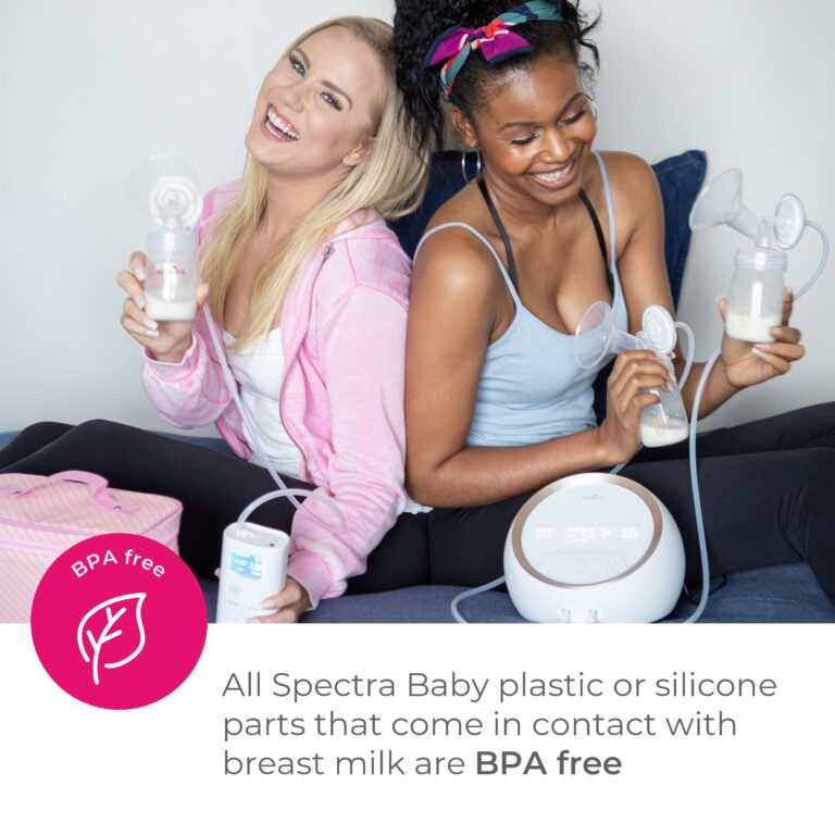 Spectra Baby S2 Plus Premier Electric Breast Pump with Grey Tote Premium Accessory Kit - 28 mm - Image 2