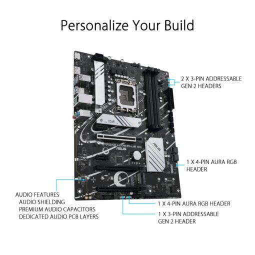 ASUS Prime H770-PLUS D4 (Socket 1700/H770/DDR4) - Image 4