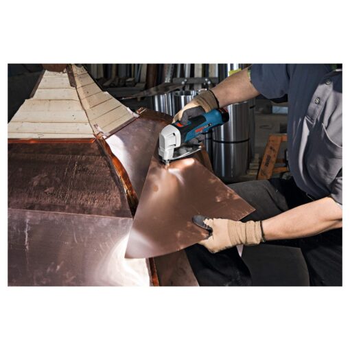 Bosch Professional GSC 12V-13 Cordless Metal Shear , Cuts through metal 4 times faster – with zero effort (Without Battery and Charger) - Carton - Image 3