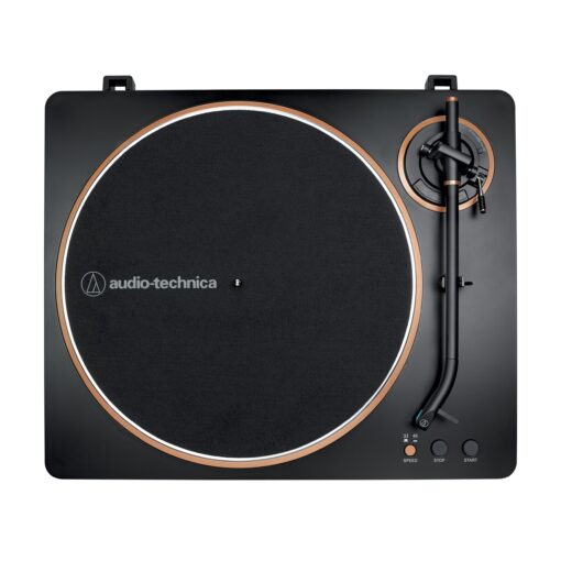 Audio-Technica AT-LP70X Fully Automatic Belt-Drive Turntable - Black/Bronze - Image 5