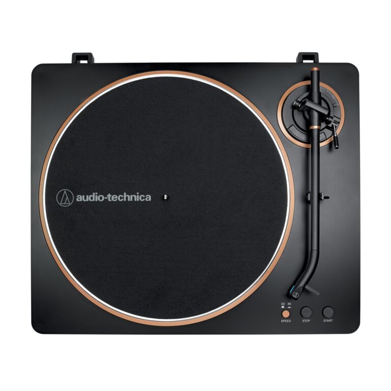 Audio-Technica AT-LP70X Fully Automatic Belt-Drive Turntable - Black/Bronze - Image 5