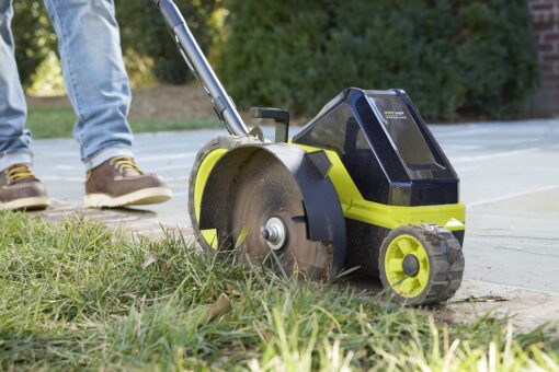 RYOBI - 40V HP Brushless 9 in. Cordless Edger with 4.0 Ah Battery and Charger - RY40760VNM - Image 3