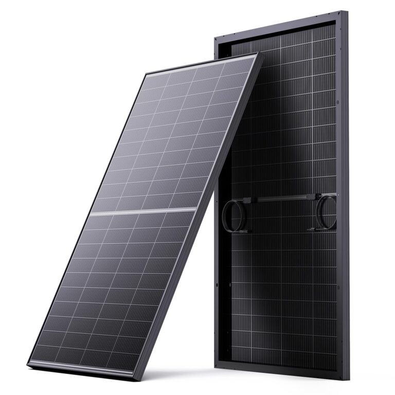 Callsun N-Type 16BB 200W Bifacial Solar Panel, 200 Watt Solar Panel 12V, 25% High Efficiency Monocrystalline PV Module for RV Camper Marine Home Rooftop Power Station Off-Grid Systems (1 Pack 200W)