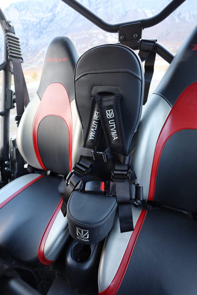 Rear Bump Seat Compatible With The Teryx 4 W/ 4-Point Harness | Center Seat | Middle Seat | Kid Seat | Hump Seat | Little Seat - Image 6
