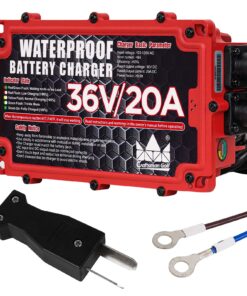 CRAFTSMAN GOLF 36 Volt Golf Cart Battery Charger for EZGO Club Car Yamaha 20 Amp Golf Cart Onboard Charger with Crowfoot Plug