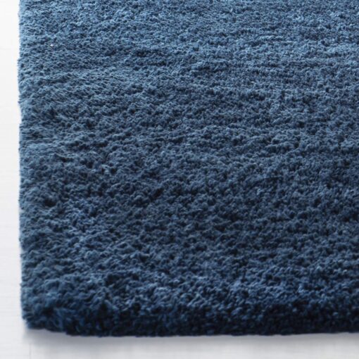 SAFAVIEH Fontana Shag Collection Area Rug - 9' x 12', Blue, Solid Design, Non-Shedding & Easy Care, 2-inch Thick Ideal for High Traffic Areas in Living Room, Bedroom (FNT800M) - Image 5