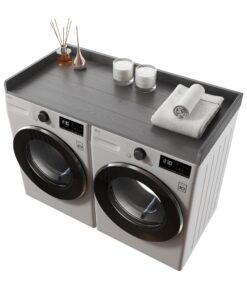 ClimbHope Washer Dryer Countertop HDPE No Installation - Washer and Dryer Topper Covers for The Top Laundry Room Organization and Storage Waterproof