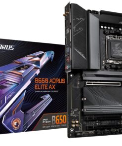 GIGABYTE B650 AORUS Elite AX AMD B650 ATX Motherboard with DDR5, PCIe 5.0, WiFi 6E, 5-Year Warranty