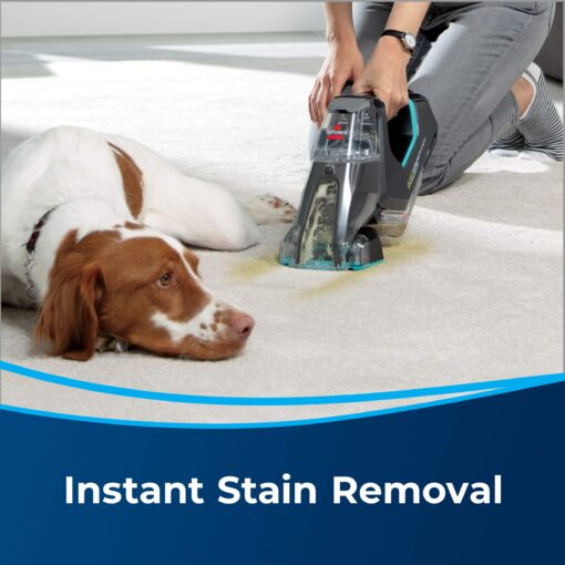 Bissell Pet Stain Eraser PowerBrush, 20-min runtime, DirtLifter PowerBrush, Stationary Pet Tool, Oxy Spot & Stain Formula Included, 2837 - Image 4