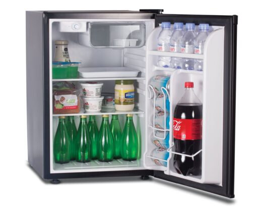 Commercial Cool CCR26B Compact Single Door Refrigerator and Freezer, 2.6 Cu. Ft. Mini Fridge, Black - Image 4