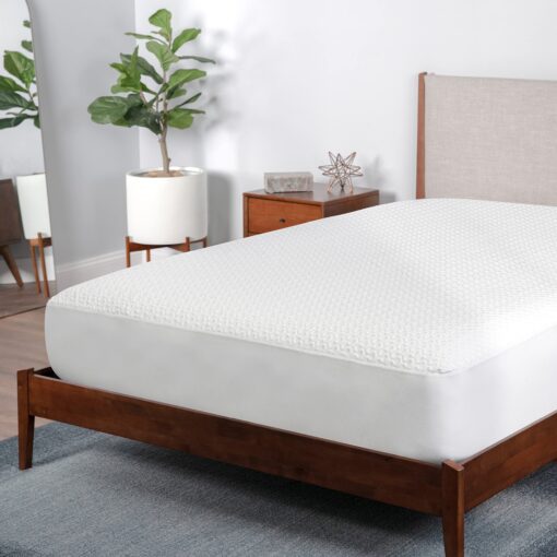 Bedgear King Dri-Tec Waterproof Mattress Protector - Noiseless and Moisture-Wicking Cover for Bed - Hypoallergenic, Washable, and Breathable Pad - Image 3