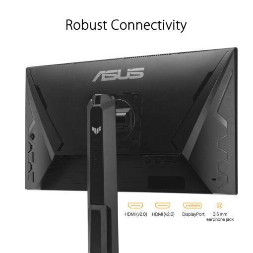 ASUS TUF Gaming 24” (23.8” viewable) 1080P Monitor (VG249QL3A) - Full HD, 180Hz, 1ms, Fast IPS, ELMB, FreeSync Premium, G-SYNC Compatible, Speakers, DisplayPort, Height Adjustable, 3 Year Warranty - Image 8