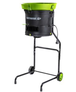 Earthwise LM71313 Amp 13-Inch Corded Electric Leaf Mulcher/Shredder, Green