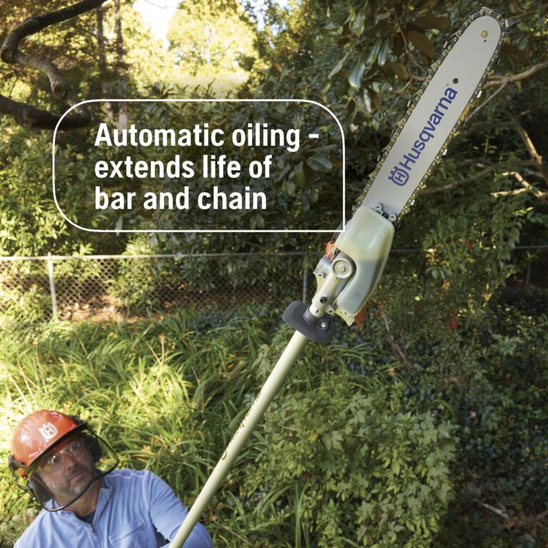 Husqvarna 122LKP Gas Pole Saw, Multi-Purpose Tool with Pole Saw Attachment, Equipped with X-CUT Chain, 12-Inch Reach Cuts Limbs up to 8 Inches Thick - Image 6