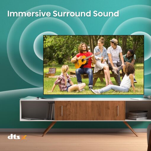 Hisense 40-Inch Class A4 Series FHD 1080p Google Smart TV (40A4K) - DTS Virtual: X, Game & Sports Modes, Chromecast Built-in, Alexa Compatibility, Black - Image 3